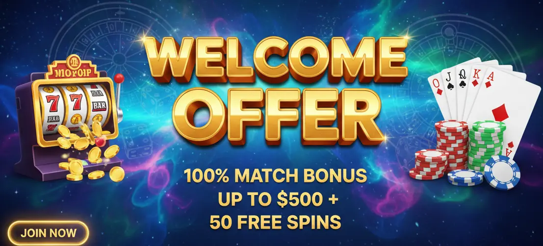 Welcome offer 24 casino